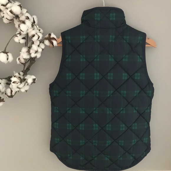 NWT J. Crew Blackwatch Quilted Puffer Vest XS - Picture 8 of 8